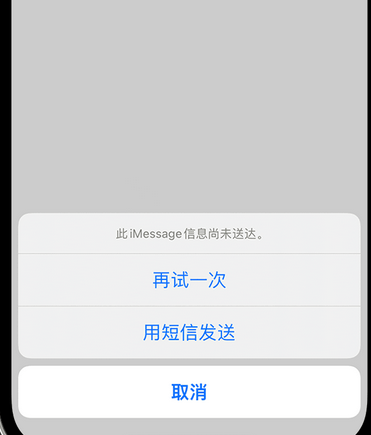 泰兴apple维修iPhone上无法正常发送iMessage信息