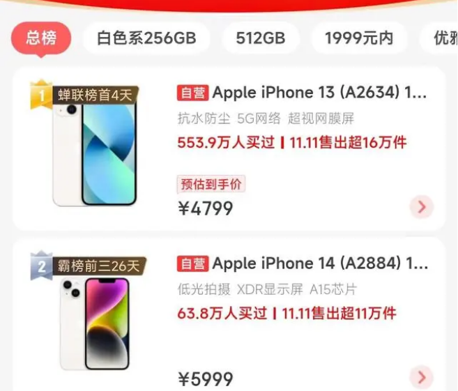 泰兴苹果14维修分享iPhone14配置不如同价位的安卓还能大卖 