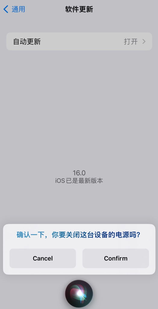泰兴苹果手机维修分享iOS 16 新功能：呼叫 Siri 即可让 iPhone 关机 