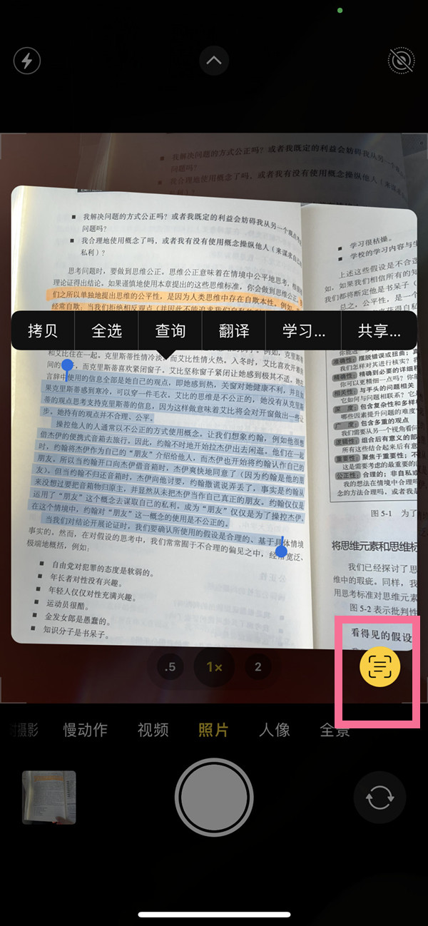 泰兴苹果手机维修分享iOS 15照片文字怎么提取 
