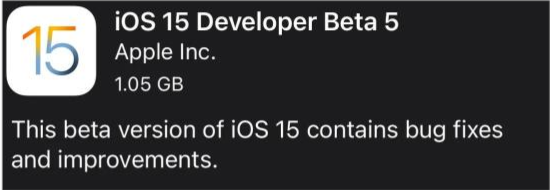 泰兴苹果手机维修分享如何升级到iOS15.0 beta5 